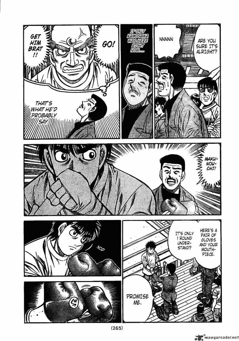 Hajime no Ippo: Fighting Spirit, Chapter 799 image 14